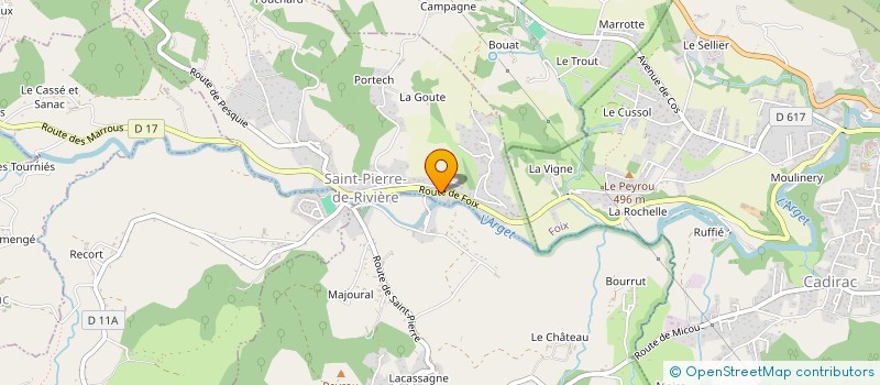 localisation de l'entreprise SARL TAILLEZ AUTO à SAINT-PIERRE-DE-RIVIERE