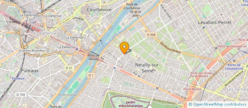 localisation de l'entreprise SARL TAIM à NEUILLY-SUR-SEINE