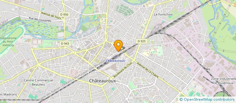 localisation de l'entreprise SARL TAKSIM à CHATEAUROUX