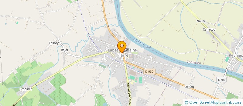 localisation de l'entreprise SARL TALBI  LABASTIDE-SAINT-PIERRE