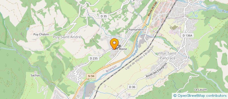 localisation de l'entreprise SARL TALBOTT FRANCE à BRIANCON