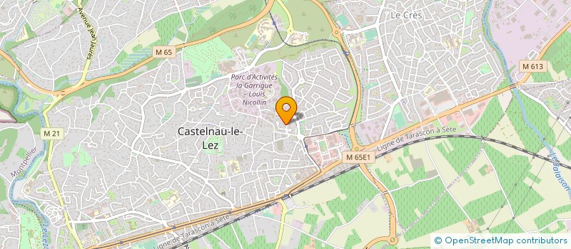 localisation de l'entreprise SARL TALENT CONSEILS à CASTELNAU-LE-LEZ