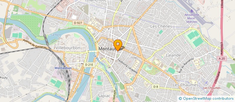 localisation de l'entreprise SARL TALK SRILANKAIS  MONTAUBAN