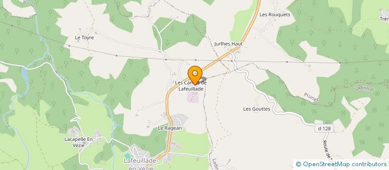 localisation de l'entreprise SARL TALON à LAFEUILLADE-EN-VEZIE