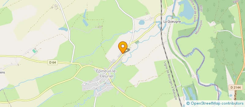 localisation de l'entreprise SARL TALON F. à EPINEUIL-LE-FLEURIEL