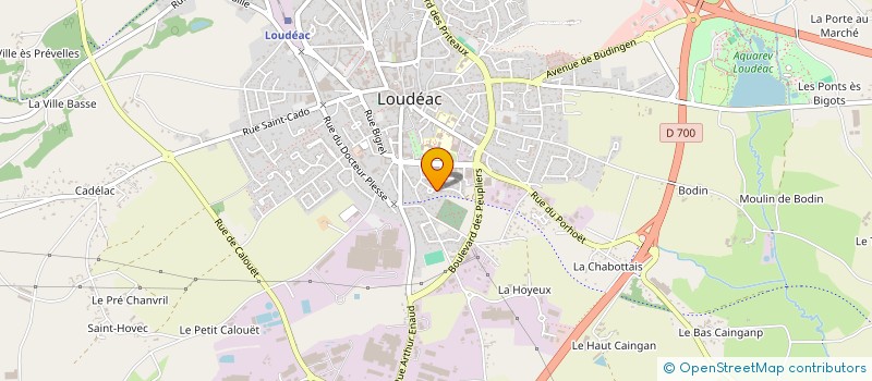 localisation de l'entreprise SARL TALUPA à LOUDEAC