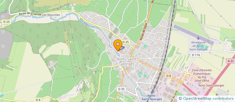 localisation de l'entreprise SARL TALYA à NUITS-SAINT-GEORGES
