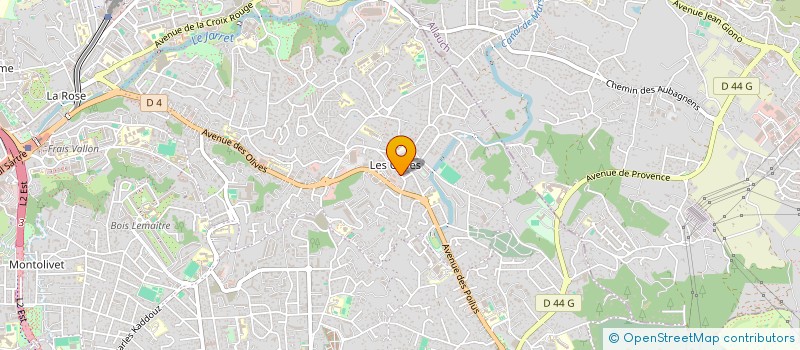 localisation de l'entreprise SARL TAM  MARSEILLE