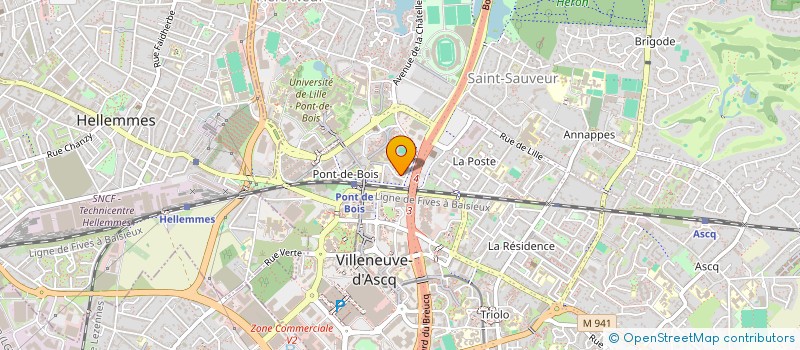 localisation de l'entreprise SARL TAMALES à VILLENEUVE-D'ASCQ