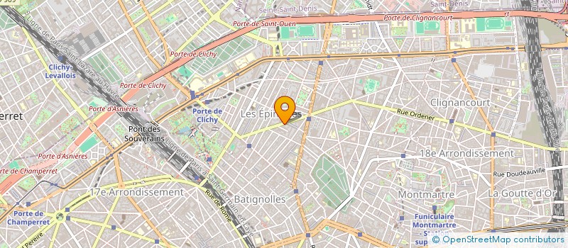 localisation de l'entreprise SARL TAMARIS  PARIS