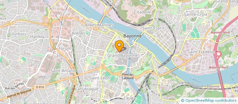 localisation de l'entreprise SARL TAMORI à BAYONNE
