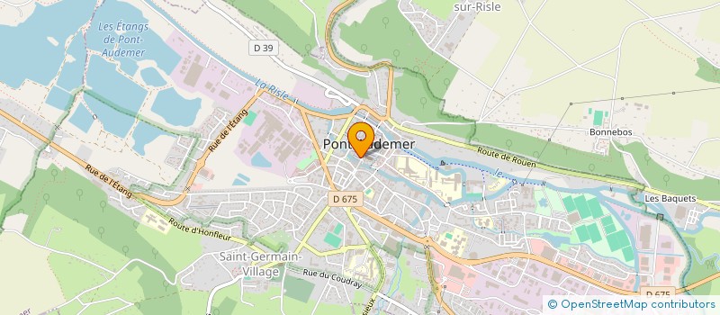 localisation de l'entreprise SARL TANDEM à PONT-AUDEMER