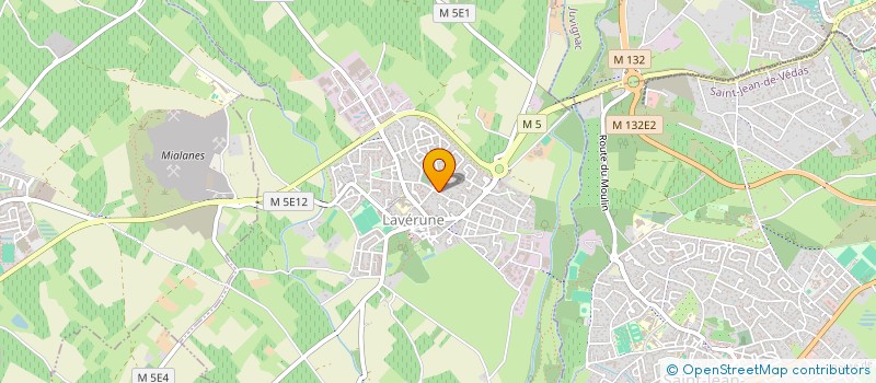 localisation de l'entreprise SARL TANDEM PUBLICITE à LAVERUNE