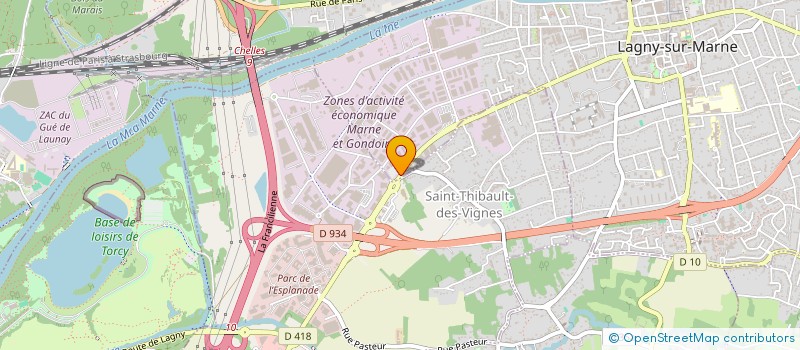 localisation de l'entreprise SARL TANGUY à LAGNY-SUR-MARNE