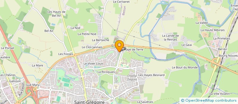 localisation de l'entreprise SARL TANGUY PATRIMOINE à SAINT-GREGOIRE