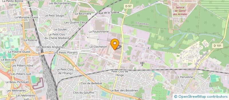localisation de l'entreprise SARL TANIA PAYS DE GEX à FLEURY-LES-AUBRAIS