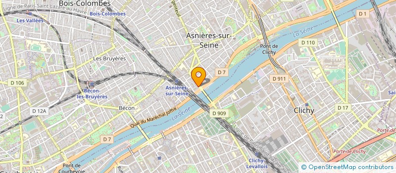 localisation de l'entreprise SARL TANIS à ASNIERES-SUR-SEINE
