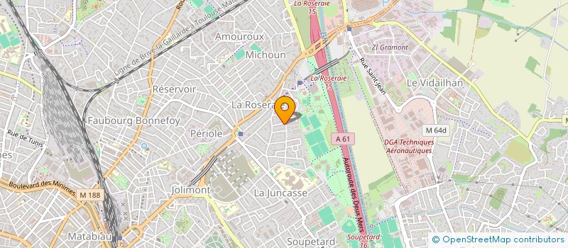 localisation de l'entreprise SARL TAOS à TOULOUSE