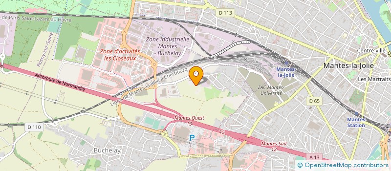 localisation de l'entreprise SARL TAPFLO FRANCE à BUCHELAY