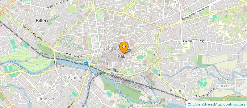 localisation de l'entreprise SARL TAPIE à PAU