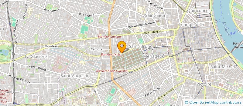 localisation de l'entreprise SARL TAQUET & FILS à BORDEAUX