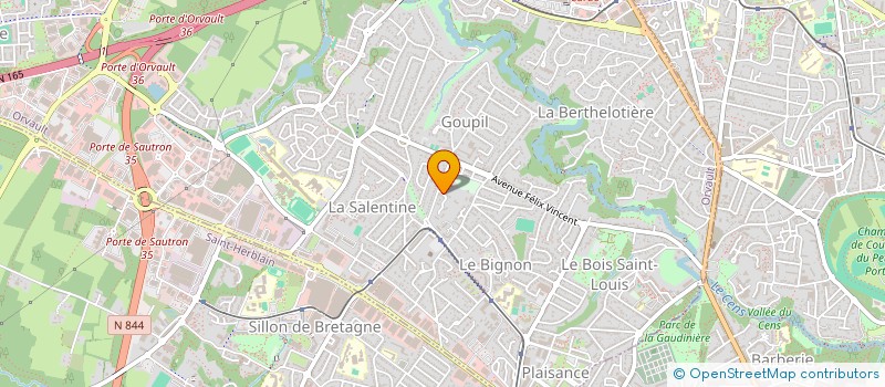 localisation de l'entreprise SARL TARA à ORVAULT