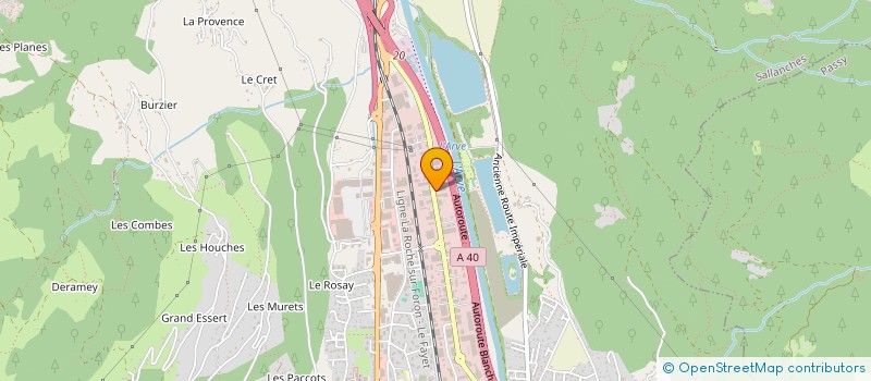 localisation de l'entreprise SARL TARABUSO CHRISTIAN  SALLANCHES