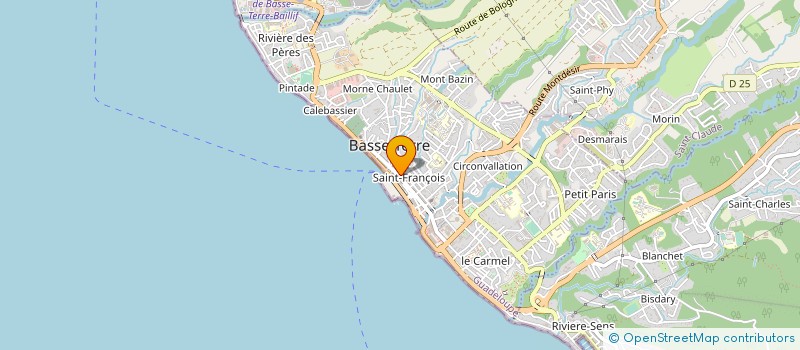 localisation de l'entreprise SARL TARATATA DISTRIBUTION à BASSE-TERRE