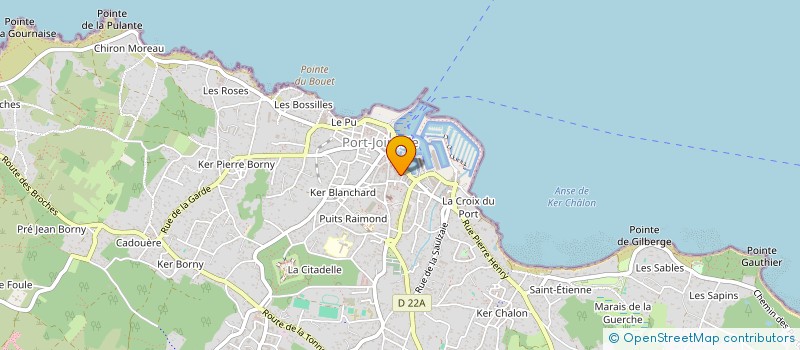 localisation de l'entreprise SARL TARAUD-BURGAUD à L'ILE-D'YEU