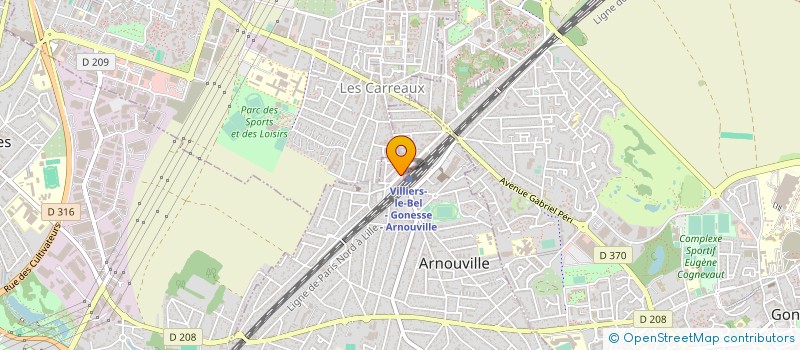 localisation de l'entreprise SARL TARBE à ARNOUVILLE