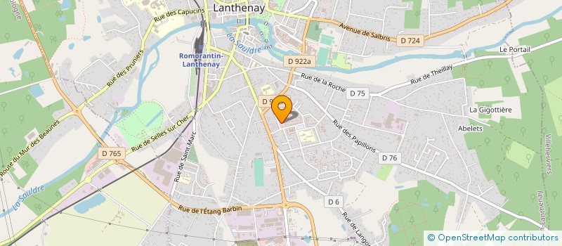 localisation de l'entreprise SARL TASKIN CIHAN  ROMORANTIN-LANTHENAY