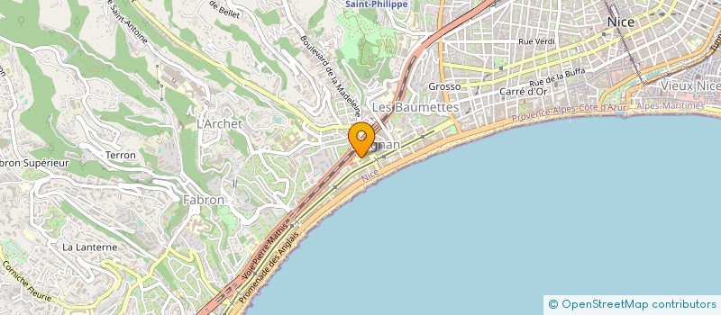 localisation de l'entreprise SARL TASSOUYEV à NICE