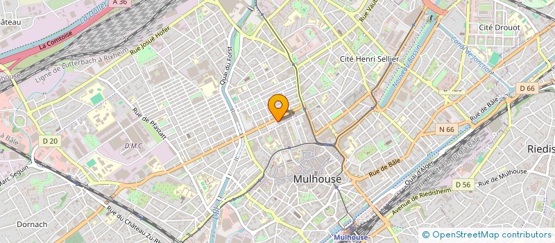 localisation de l'entreprise SARL TASTE ISABELLE  MULHOUSE