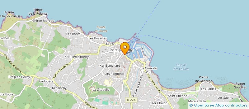 localisation de l'entreprise SARL TATIE BICHON à L'ILE-D'YEU