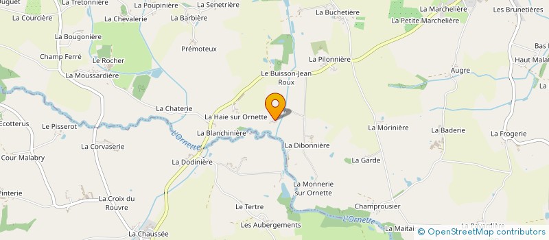 localisation de l'entreprise SARL TATP LEMOINE à GESVRES
