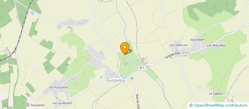 localisation de l'entreprise SARL TAUPIN  FONTENOY