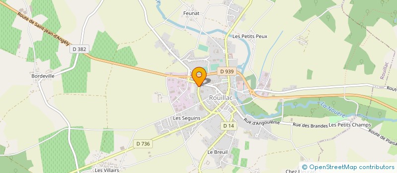 localisation de l'entreprise SARL TAUREAU à ROUILLAC