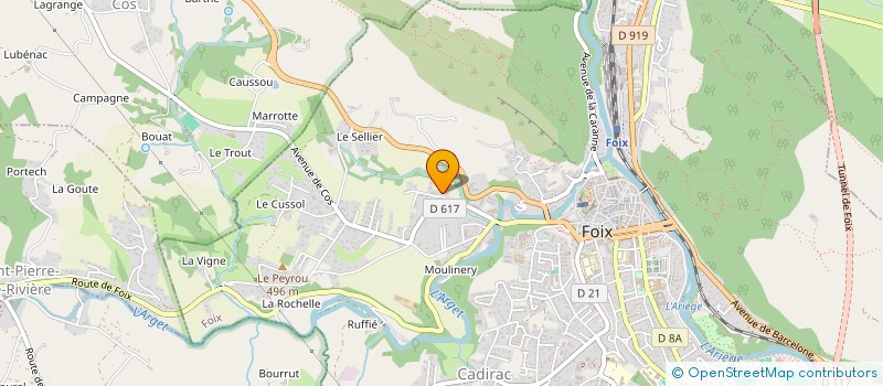 localisation de l'entreprise SARL TAVARES-MACIEL à FOIX