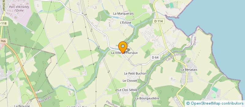 localisation de l'entreprise SARL TAXI BEDEL  PLEURTUIT