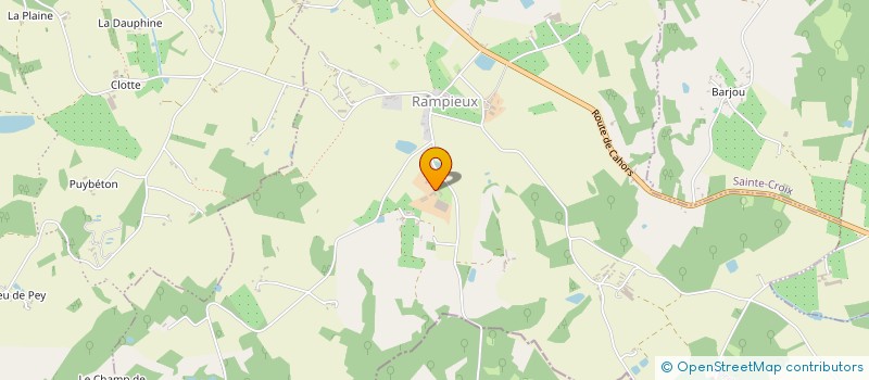 localisation de l'entreprise SARL TAXI DES BASTIDES  NAUSSANNES