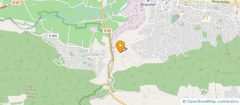 localisation de l'entreprise SARL TAXI HERVE à BRIGNOLES