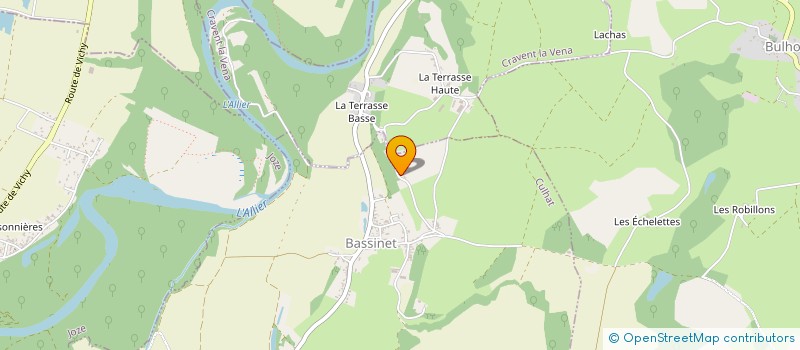 localisation de l'entreprise SARL TAXI JOZE  CULHAT