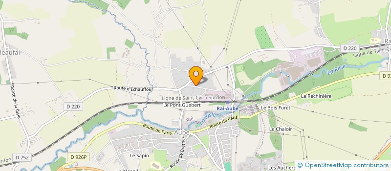 localisation de l'entreprise SARL TAXI LAGARDE à RAI