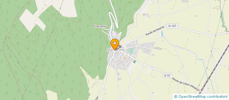 localisation de l'entreprise SARL TAXI MARSANNAIS à MARSANNE