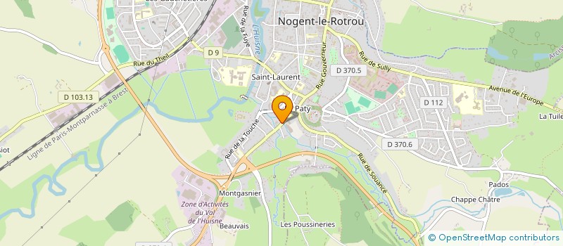 localisation de l'entreprise SARL TAXI PERCHERON à NOGENT-LE-ROTROU