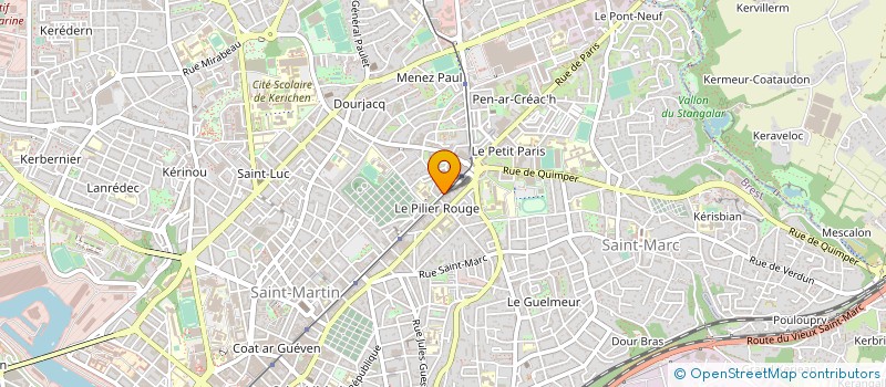 localisation de l'entreprise SARL TAXIS BRESTOIS à BREST