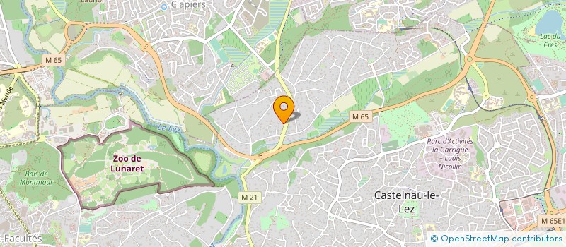 localisation de l'entreprise SARL TAXIS LOU CAM  CASTELNAU-LE-LEZ