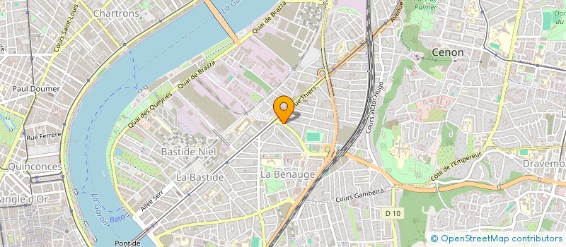 localisation de l'entreprise SARL TB ATLANTIQUE à BORDEAUX