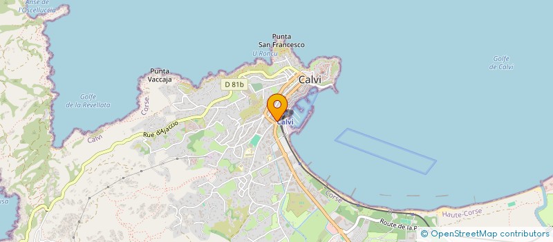 localisation de l'entreprise SARL TBCG à CALVI