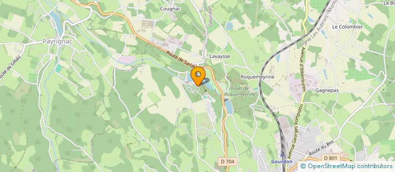 localisation de l'entreprise SARL TC LOISIRS  GOURDON